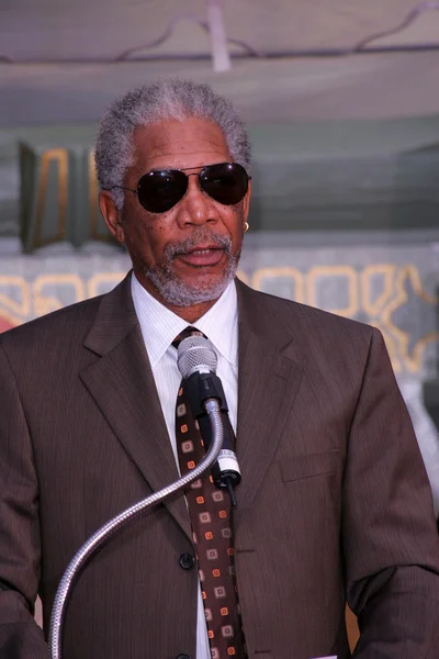 Morgan Freeman. — Foto de Stock