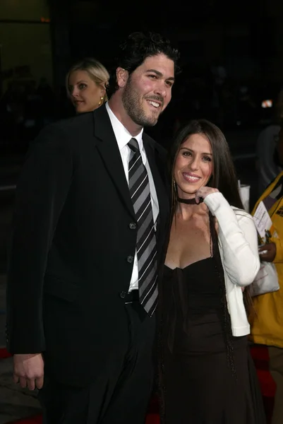 Soleil moon frye und jason goldberg — Stockfoto