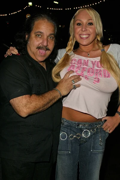 Ron jeremy a mary carey — Stock fotografie