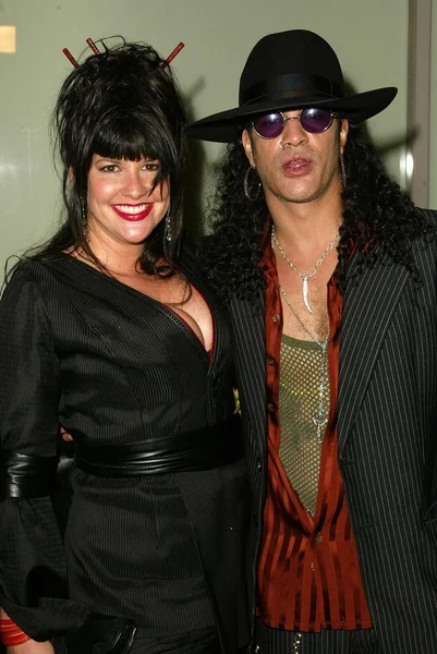 Slash e esposa Perla — Fotografia de Stock