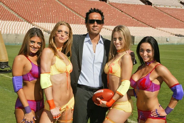 2005 Lingerie Bowl National Press Conference — Stock Photo, Image