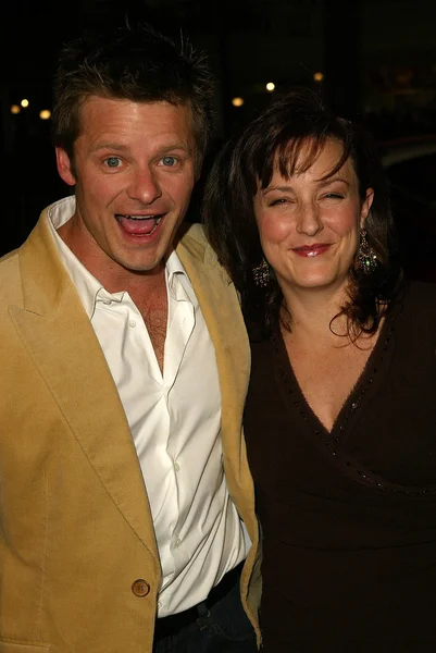 Steve Zahn con un amico — Foto Stock