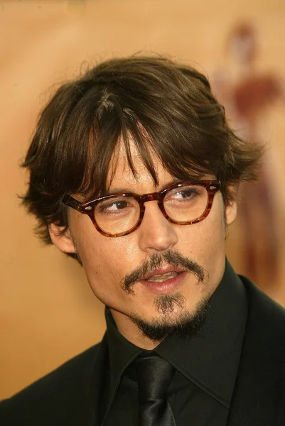 Johnny Depp Ordförande — Stockfoto