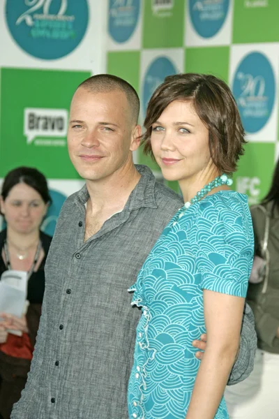 Maggie gyllenhaal und peter sarsgaard — Stockfoto