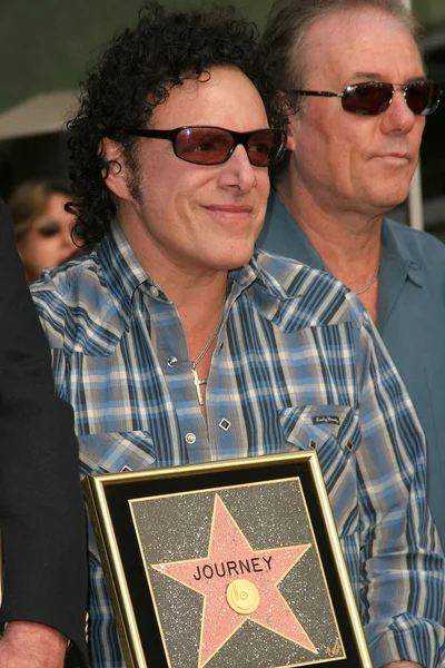 La stella del viaggio sulla Hollywood Walk of Fame — Foto Stock