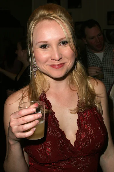 Alana Curry at Dr. Ava Cadells Book Release Party for The Pocket Idiots Guide to Oral Sex, Erotic Museum, Hollywood, CA. 01-25-05 — Stock Photo, Image