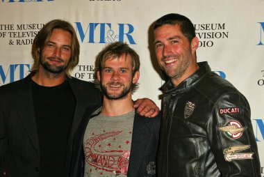 Josh holloway, dominic monaghan ve matthew fox