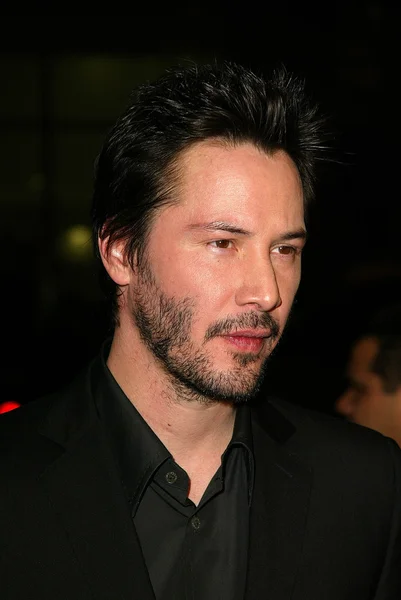 Keanu Reeves at the Constantine World Premiere, Graumans Chinese Theatre, Hollywood, CA 02-16-05 — Stock Photo, Image