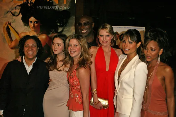 Andela robinson, devon aoki, jill ritchie, michael clarke duncan, sara foster, jordana brewster ve meagan iyi — Stok fotoğraf