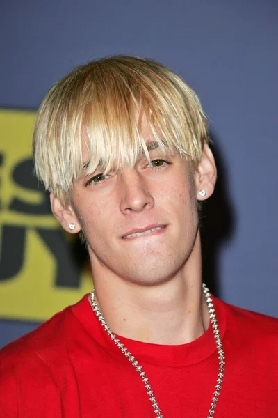 Aaron Carter at the Elton John Dream Ticket Launch, Caesars Palace , Las Vegas, NV 10-24-04 — Stock Photo, Image