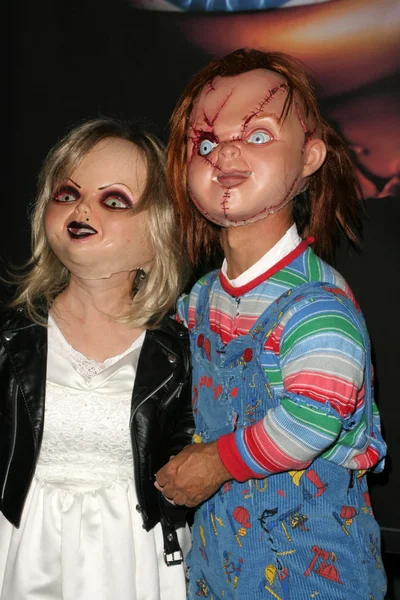 Chucky en vrouw — Stockfoto
