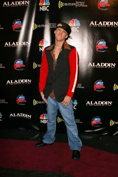 Aaron carter bei den radio music awards 2004, aladdin hotel, las vegas, nv 10-25-04 — Stockfoto