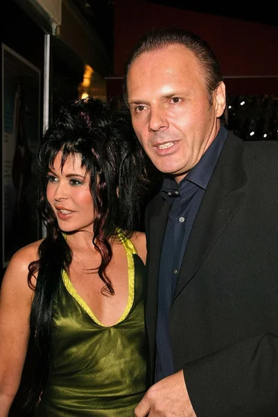 Maria conchita alonso und boro vukadinavic — Stockfoto