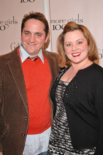 Ben Falcone, Melissa McCarthy — Stock Photo, Image