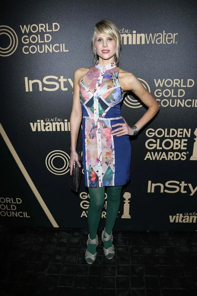 Lucy Punch at the Hollywood Foreign Press Association And InStyle Miss Golden Globe 2013 Party, Cecconi's, Los Angeles, CA 11-29-12 — Stock Photo, Image