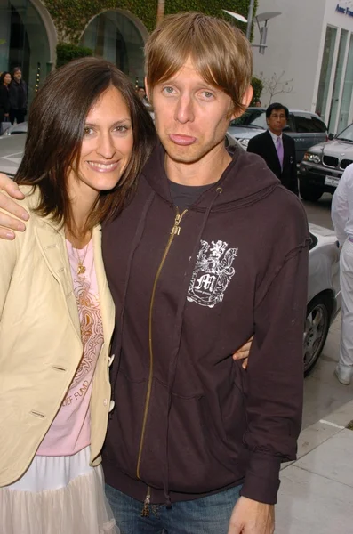 Chris Chaney and wife Tiffany — Stock Photo, Image