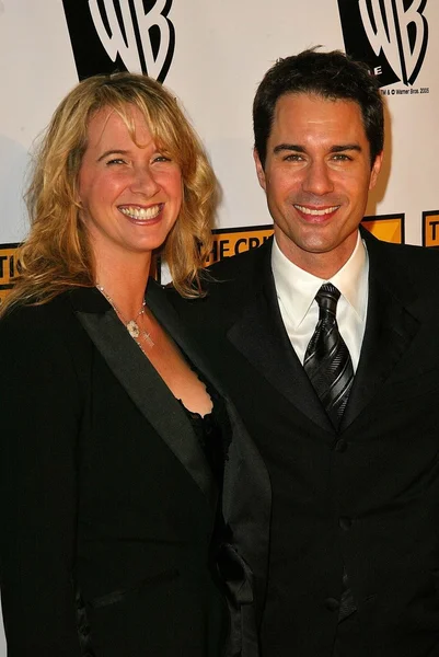 Eric McCormack and wife Janet — Stock Photo, Image