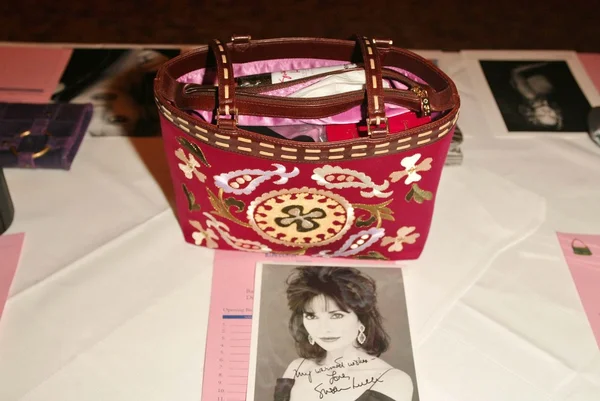 Susan lucci wpłat torebka — Zdjęcie stockowe