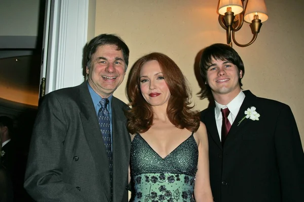 Tom Ritter, Amy Yasbeck e Jason Ritter — Fotografia de Stock