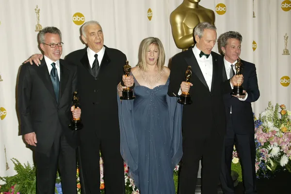 Barbra Streisand, Clint Eastwood e Dustin Hoffman — Foto Stock