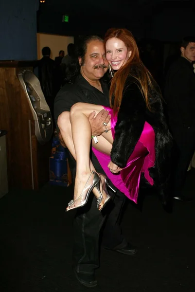 Ron Jeremy e Phoebe Price — Foto Stock