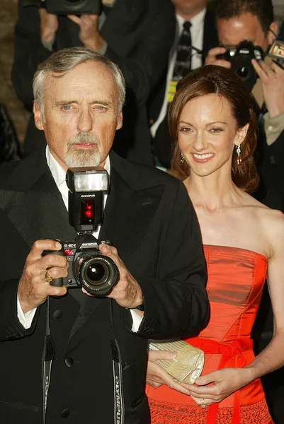 Dennis Hopper and Victoria Duffy — Stock Photo, Image