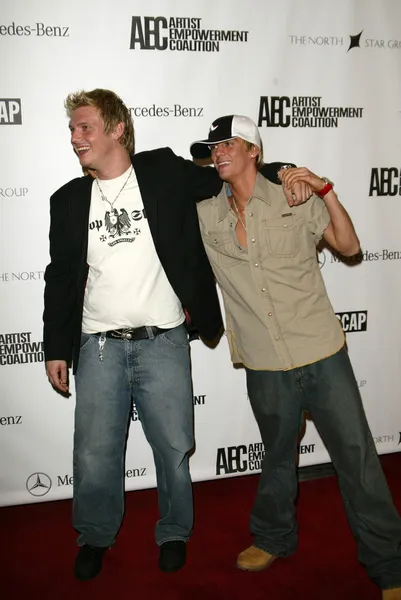 Nick Carter et Aaron Carter — Photo