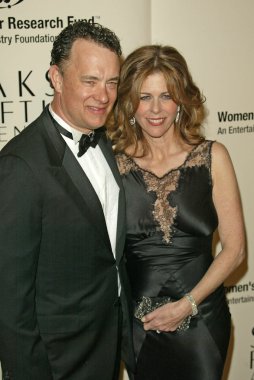 Tom Hanks and Rita Wilson clipart
