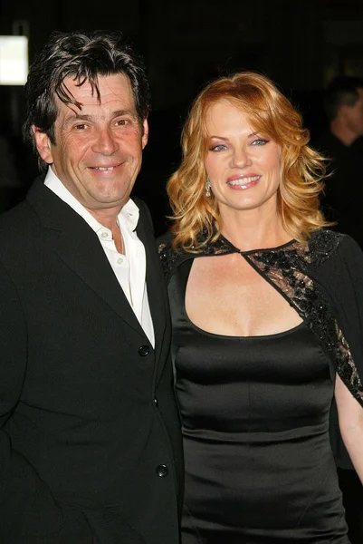 Marg helgenberger och alan rosenberg — Stockfoto