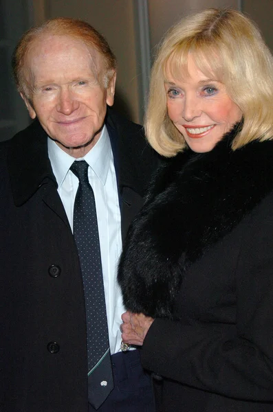 Red Buttons and Jane Wooster Scott — Stock Photo, Image