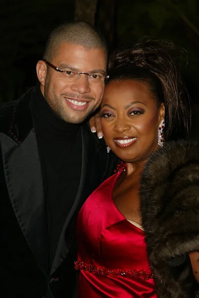 Al reynolds und wife star jones reynolds — Stockfoto