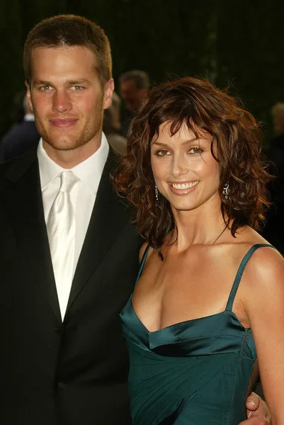 Bridget Moynahan and Tom Brady — Stock Photo, Image