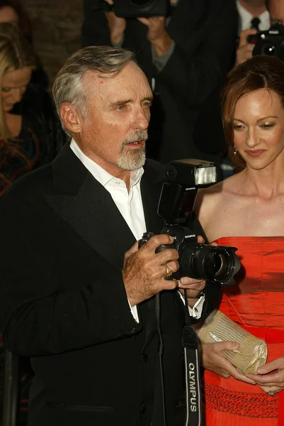 Dennis hopper und victoria duffy — Stockfoto