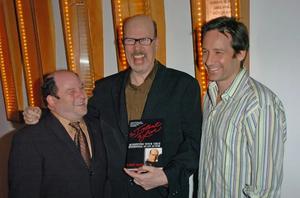 Jason alexander, larry moss en david duchovnye — Stockfoto