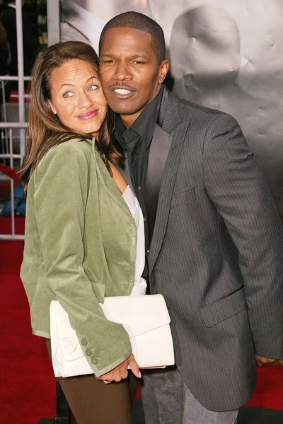 Leila Arcieri y Jamie Foxx — Foto de Stock