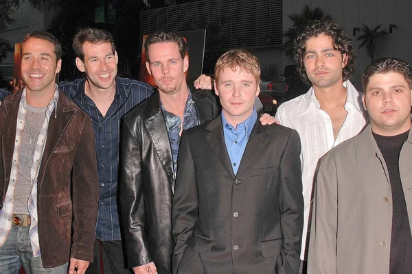 Jeremy piven, doug ellin, kevin dillon, kevin connolly, adrian grenier ve jerry ferrara — Stok fotoğraf