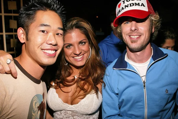 Daniel Lue, Bridgetta Tomarchio e Jonny Fairplay — Fotografia de Stock