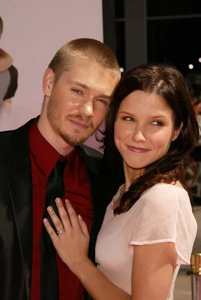 Chad michael murray ve kız arkadaşı sophia bush — Stok fotoğraf