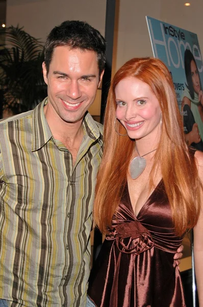 Eric mccormack und phoebe preis — Stockfoto