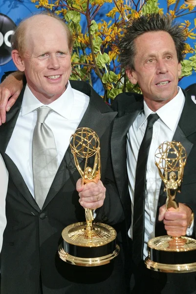 Ron howard en brian grazer — Stockfoto