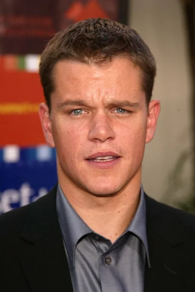 Matt Damon — Stock Photo, Image