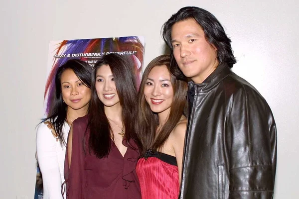 Christina Ma, Annie Lee, Angie Lee and Phillip Moon — Stock Photo, Image