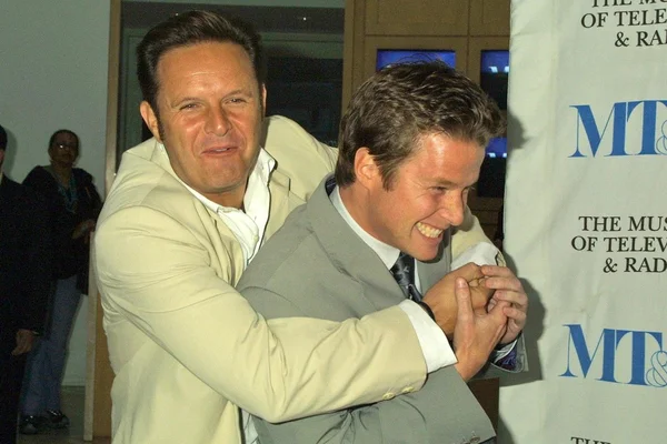 Mark Burnett and Billy Bush — Stock Photo, Image