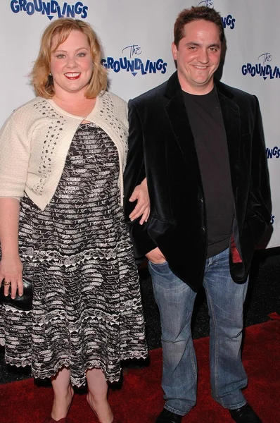 Melissa mccarthy en ben falcone — Stockfoto