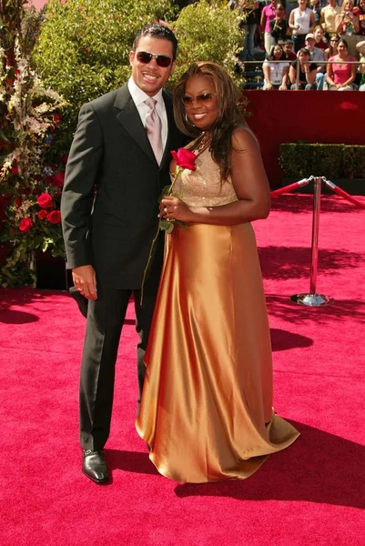 Star jones och al reynolds — Stockfoto