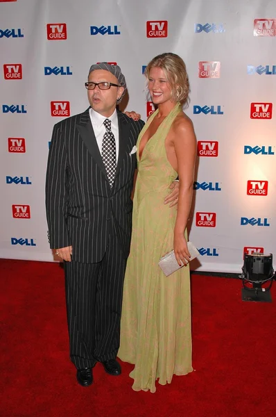 Joe Pantoliano e Sarah Lancaster — Foto Stock