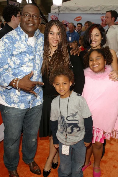 Randy jackson und familie — Stockfoto