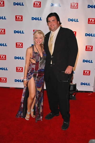 Courtney Peldon and Jason Davis — Stock Photo, Image