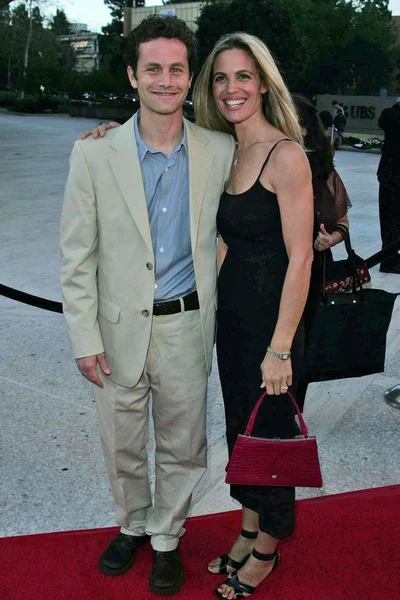 Kirk cameron och chelsea noble — Stockfoto