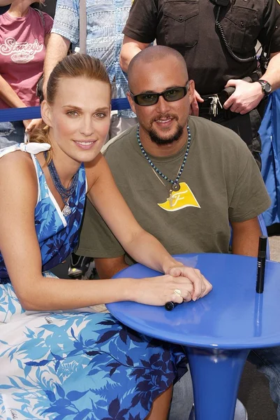 Molly Sims and Cris Judd — Stock Photo, Image